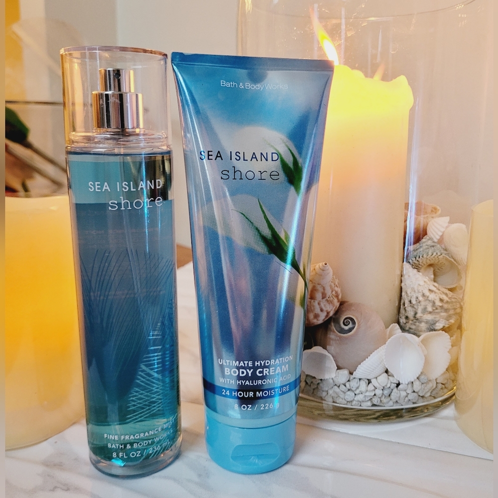 Sea Island Shore Set Bath & Body Works NWT